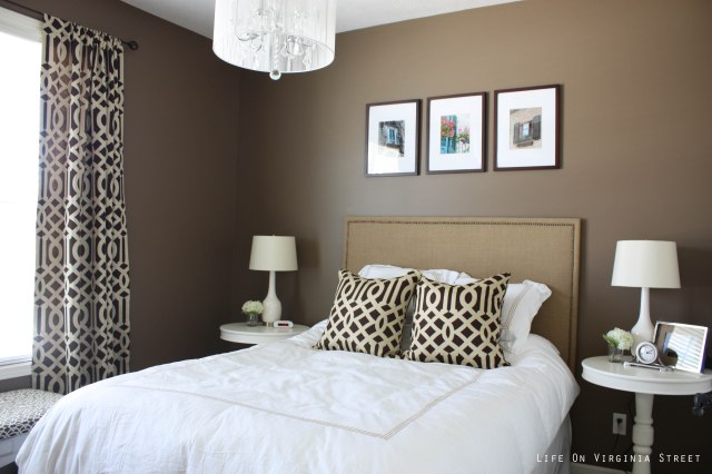 Brown paint color for bedroom